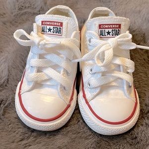 Toddler White Converse AllStar